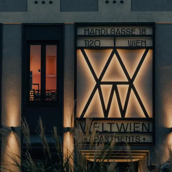 WELTWIEN Luxury Art Apartments & Free Parking, hotel ve Vídni