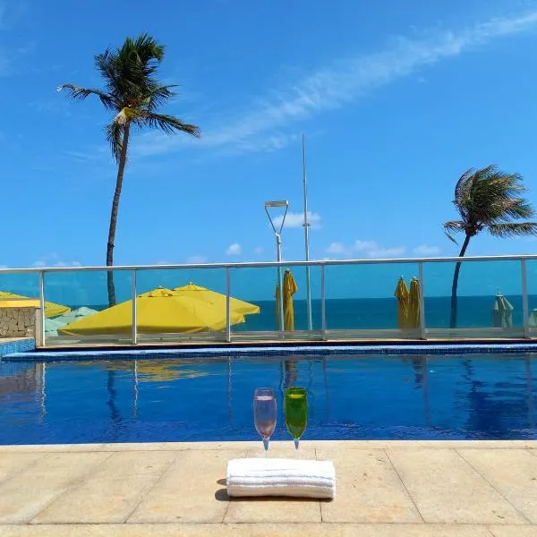 Studio Lateral Vista Mar Barra Apartamento Inteiro Completo, hotel in Salvador