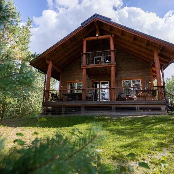 Villa Lummelahti House on the shore of Lake Saimaa, hotel in Pettilä
