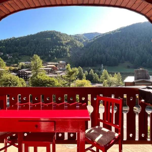 la foux d'allos au pied des pistes, hotel en Le Seignus