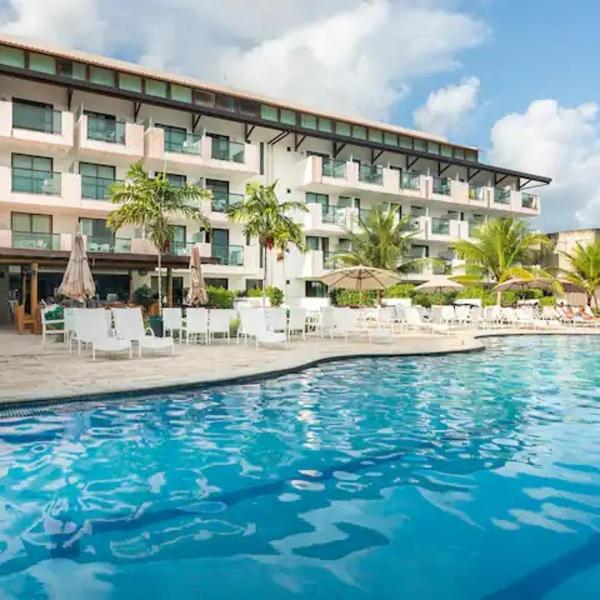 Laguna Beach Flat 101 Porto de Galinhas - Flat térreo com saída para piscina