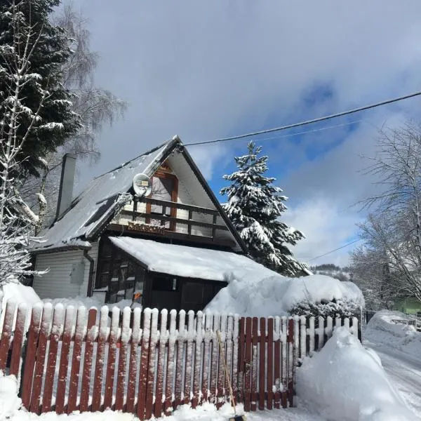 Domek Jakusówka Laliki Pochodzita w sercu Beskidów, hotel en Laliki
