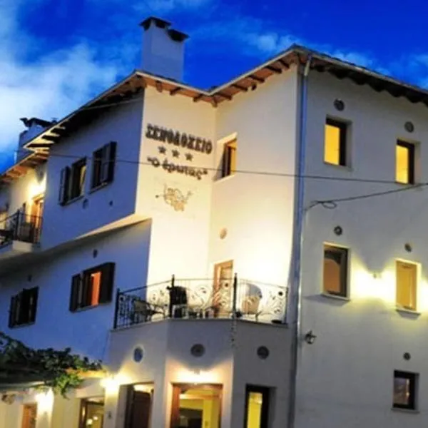 Hotel Erotas, hotel in Milopotamos