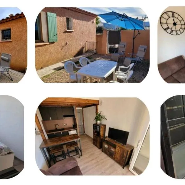 Le petit chez nous Gîte climatisé jardin, hotel v destinácii Pignans