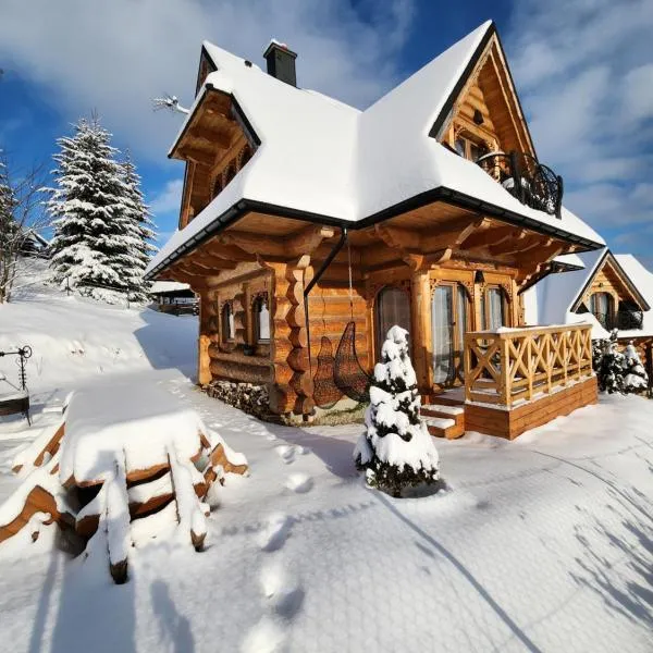 Góralska Chatka 3 Highland Cottage - Jacuzzi, Sauna, Split AC, Private parking, Mountains View, hotel in Zakopane