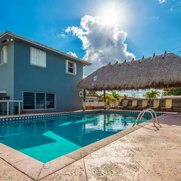 Beautiful 7-Bedroom Villa with Pool、ハイアリーアのホテル