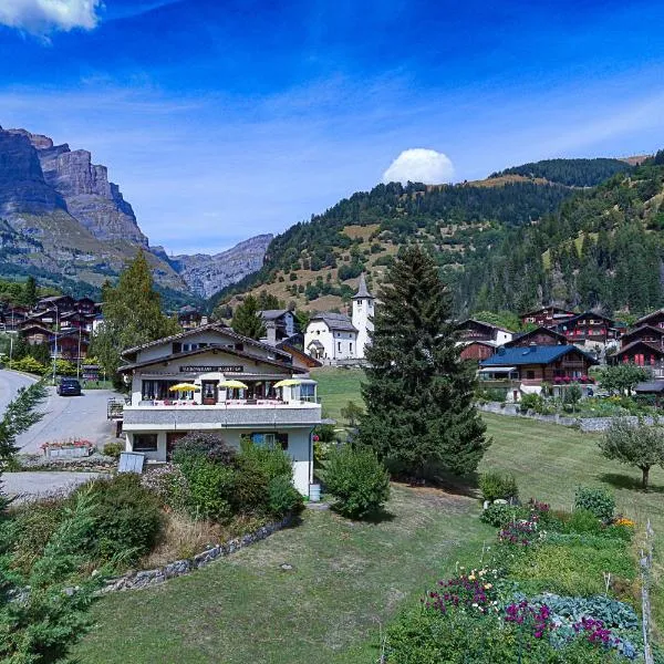 B&B Chalet Rustica Inden, Leukerbad, hotell i Inden
