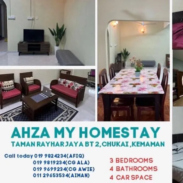 AHZA MY HOMESTAY KEMAMAN, hotel v destinácii Cukai