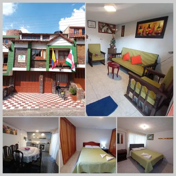 Hospedaje Los Cedros- Monguí, hotel v destinaci Monguí