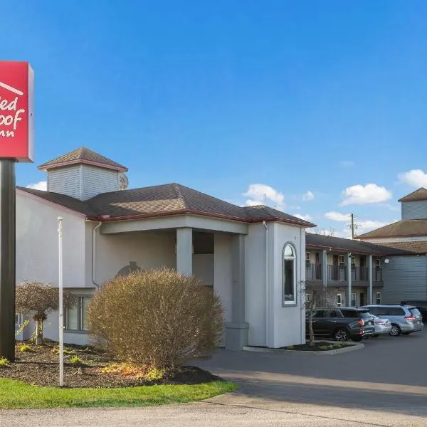 Red Roof Inn Weedsport, viešbutis mieste Warners