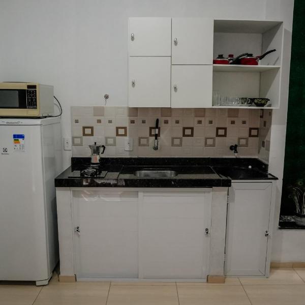 Studio à 400m mar,cozinha completa, wi-fi 95mbs ideal para casais - Foto 3