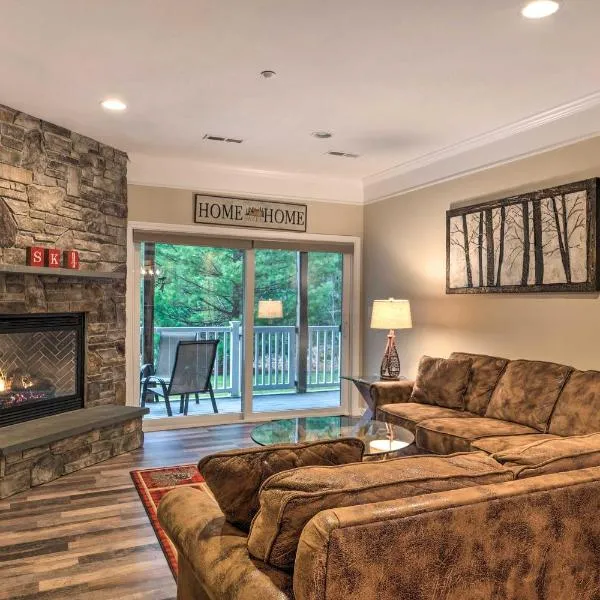 Relaxing Lincoln Condo with Fireplace and Shuttle, hotel in Lincoln
