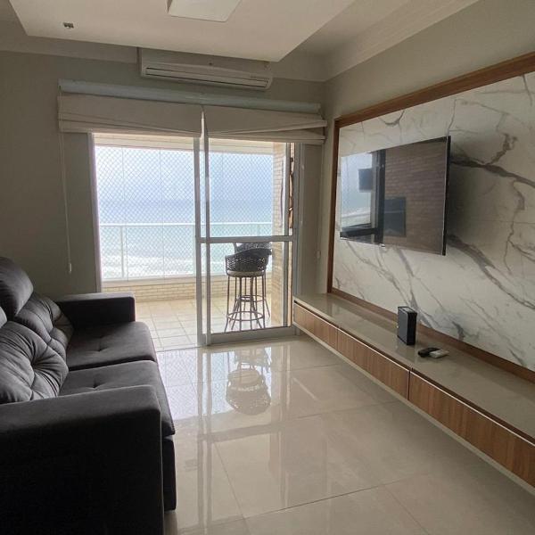Lindo Apto Pé na areia Frente para Mar - Foto 5