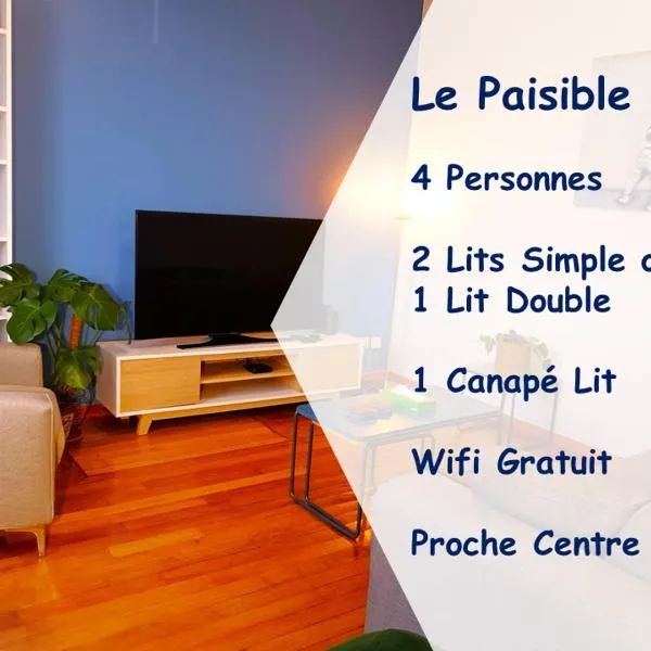 Le Paisible par Picardie Homes, Hotel in Soissons