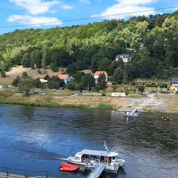 Viesnīca Wohnung Elbblick pilsētā Kēnigšteina pie Elbas