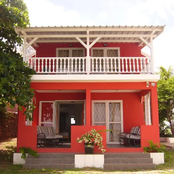 Colibri Beach Villas, hôtel à Trou dʼ Eau Douce