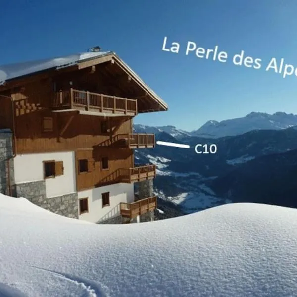 La Perle des Alpes C10 Apart.4* #Yolo Alp Home、Villard-sur-Doronのホテル