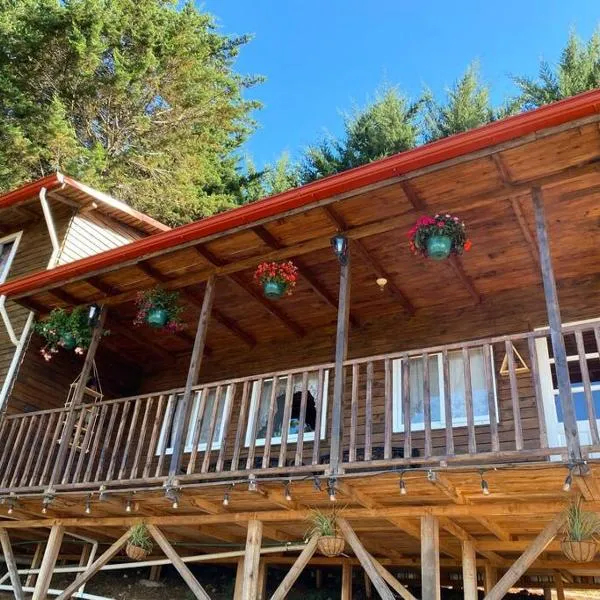 Cabaña Aurora – COZY Cabin with an Amazing view!, hotel in Santa Cruz