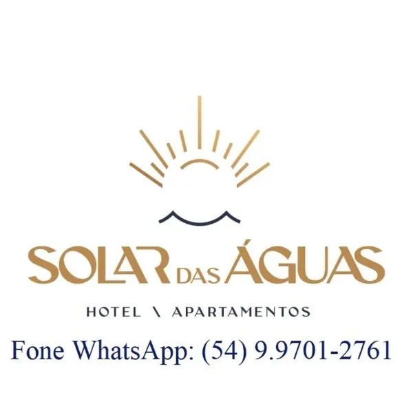 Solar das Águas - HOTEL, hotelli kohteessa Marcelino Ramos
