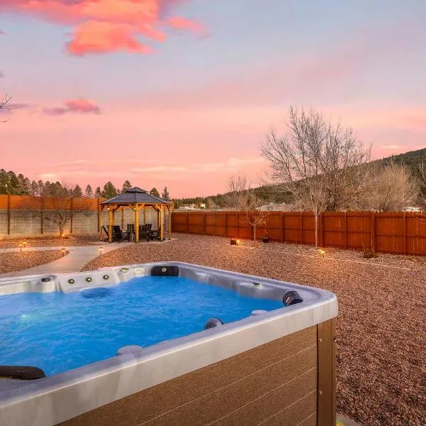 Hot Tub Pool Table Bocce Court Mountain Views, hotel v destinaci Williams