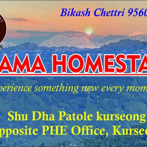 Aama Home Stay, hotel v destinaci Kurseong