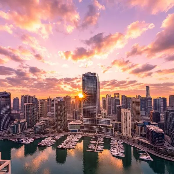 दुबई में, होटल Vida Dubai Marina & Yacht Club