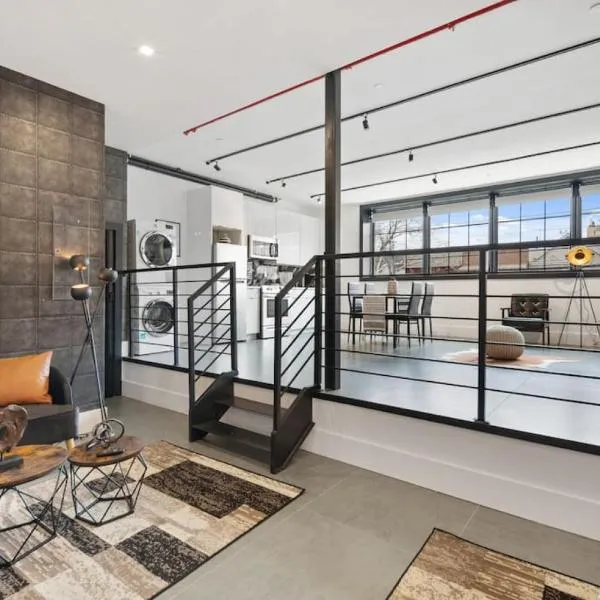 Deluxe Open Concept Loft with Rooftop & Shore Nearby at "Brooklyn Bay Lofts", hotel in Brooklyn