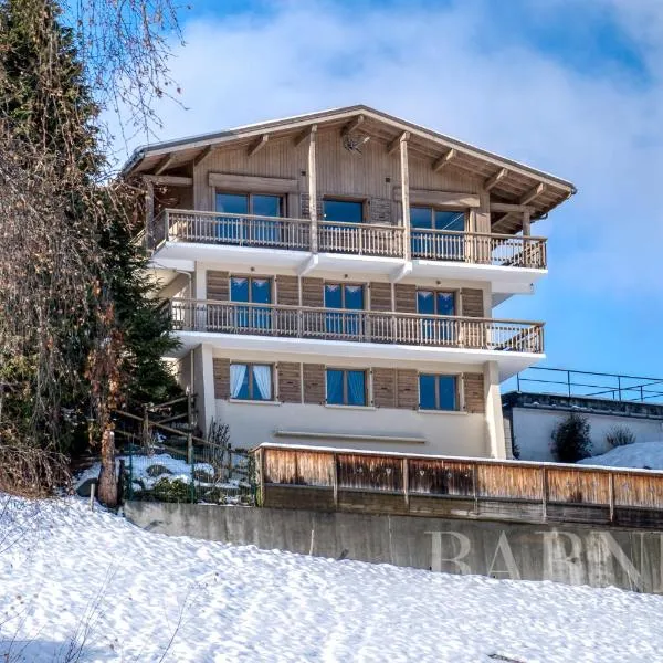 Apartments in Chalet Nessa, hotel i Combloux