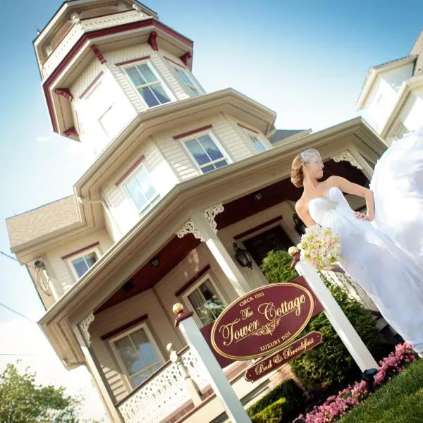 The Tower Cottage Bed and Breakfast, hotel v destinaci Point Pleasant Beach