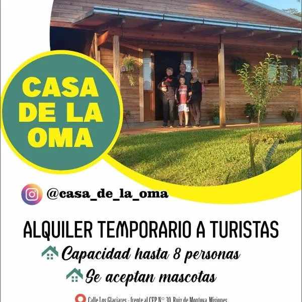 Casa de la Oma, hotell i Aristóbulo del Valle