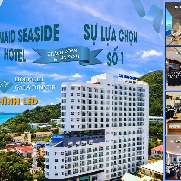 Mermaid Seaside Hotel, hotell i Ấp Long Kiên I