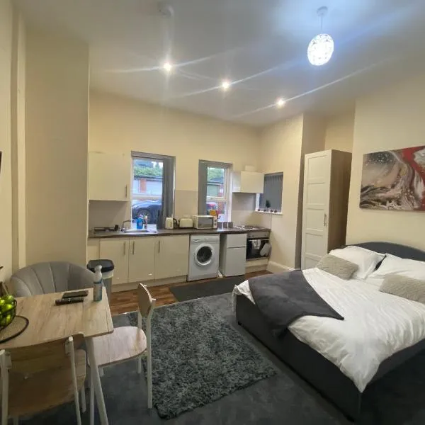 Modern studio apartment - great location!、マンスフィールドのホテル