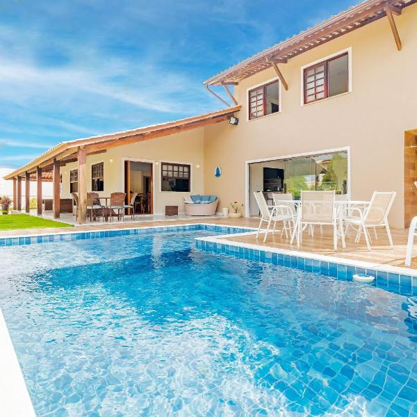 GB77 Ótima Casa 5 Quartos com Piscina e Churrasqueira - Guarajuba