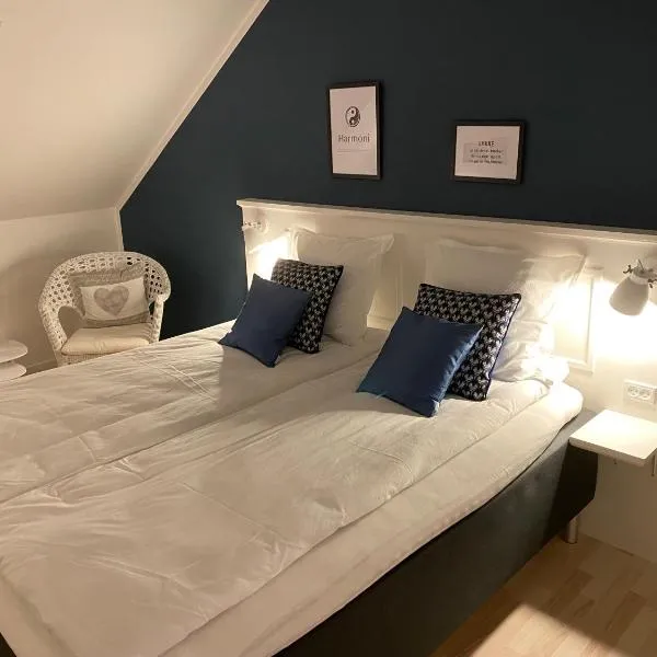 Nyopført luksusværelse i naturskønne og rolige omgivelser, hotel a Branderup