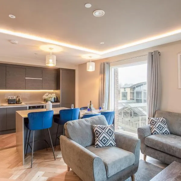Luxury 2 bedroom apartment with free parking in the heart of York, hotel v destinaci York