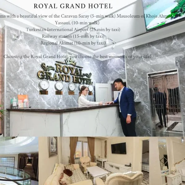 Royal Grand Hotel, Turkistan, hotel v mestu Karashik