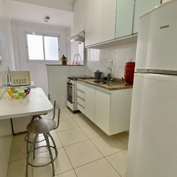 F034 - Apto no Forte Churrasqueira, Wi-Fi e Piscina - Foto 4