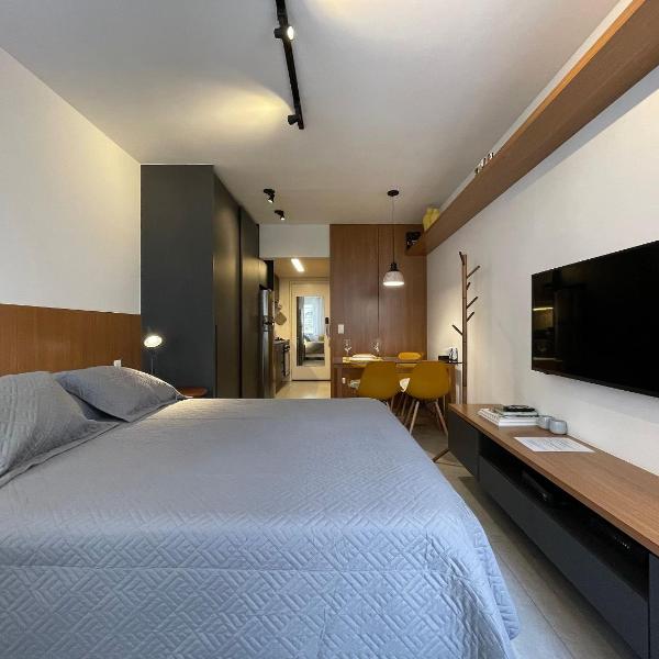 Cama queen | Lavanderia | Perto da Av. Paulista