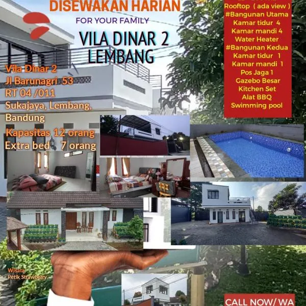 Vila Dinar Garden View, hotell i Lembang