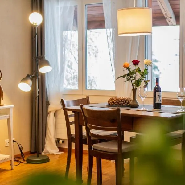 Ferienwohnung Frostenegg: Nussbaumen şehrinde bir otel
