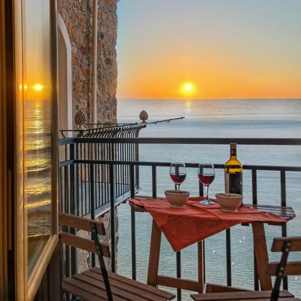 Tramonto sul mare, hotel i Cefalù