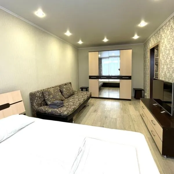 Однокомнатная квартира в самом центре 1 этаж, hotel en Petropavlovsk