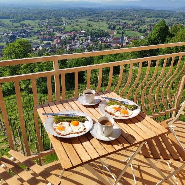 Zidanica Jakše - Vineyard Cottage, hotell i Semič