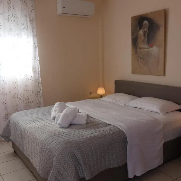 Kiki's cosy apartments, hotel Néa Hilíben