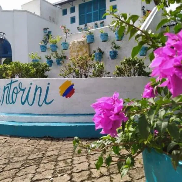 El santorini colombiano cabaña, hotell i Puerto Triunfo