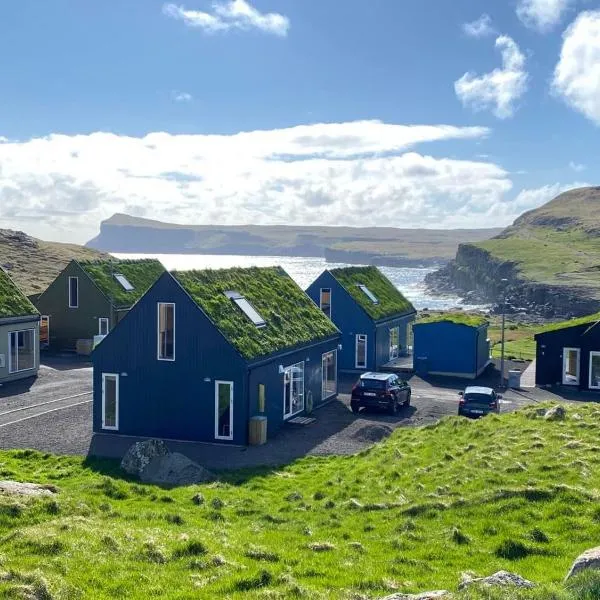 Luxury Cottage in Serene Nature - Okkara summarhús á Sandi, hotel in Sandur