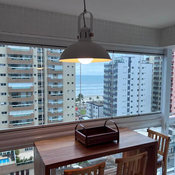 CAIÇARA- VISTA MAR E FEIRINHA - Praia Grande SP, estacionamento gratuito - Foto 4