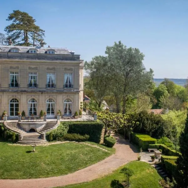 Château du Prieuré d'Evecquemont - Boucles de Seine, hotel in Montalet-le-Bois