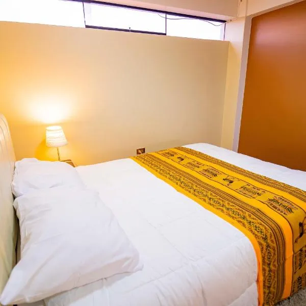 Minidepartamento KIRI para familias con terraza cerca al Aeropuerto de Juliaca- Puno-PERÚ,con agua caliente, hotell i Juliaca
