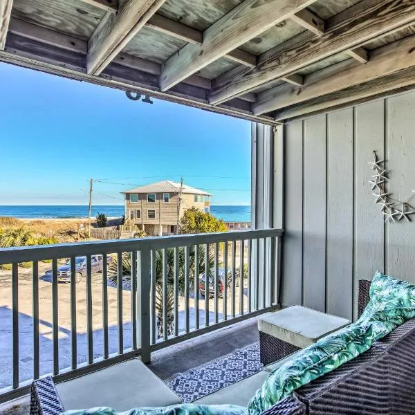Condo with Pool Access - Walk to Beach!, hotel in Carolina Beach